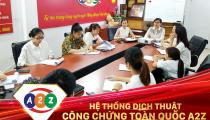 Dịch thuật công chứng tài liệu Du Lịch tại huyện Hưng Hà - Thái Bình