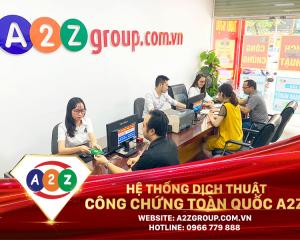 Dịch Văn Bản Xây Dựng Tại A2Z Huyện Hưng Hà