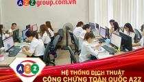 Dịch Thuật Công Chứng Tiếng Hàn Tại A2Z Huyện Quỳnh Phụ – Nhanh Chóng, Chính Xác, Hợp Pháp