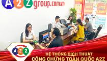 Dịch Thuật Công Chứng Tiếng Pháp Tại A2Z Huyện Đông Hưng – Chính Xác, Nhanh Gọn, Hợp Pháp